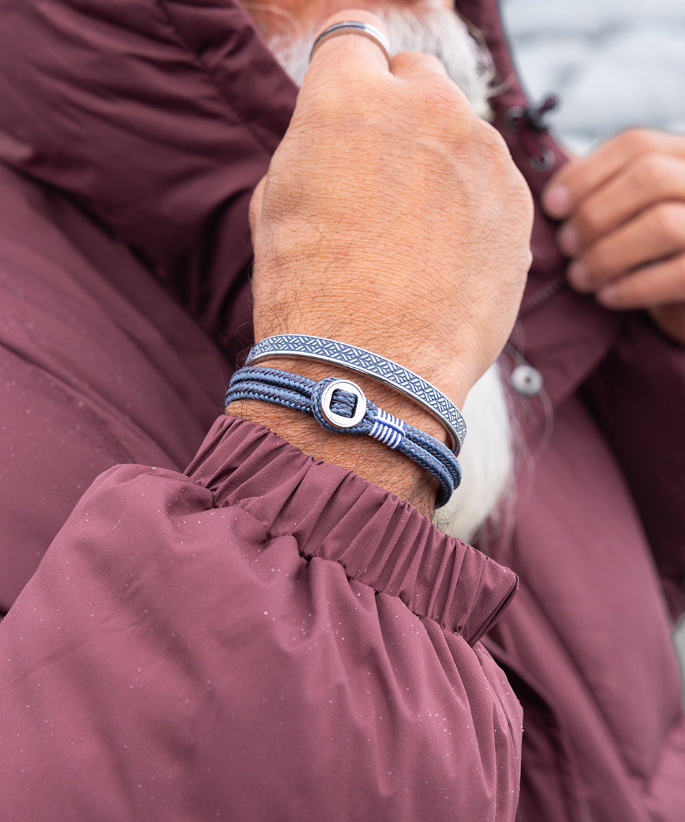 pig-hen-don-dino-armband-set-slate-gray-ash-blue-striato-herren-set image 2