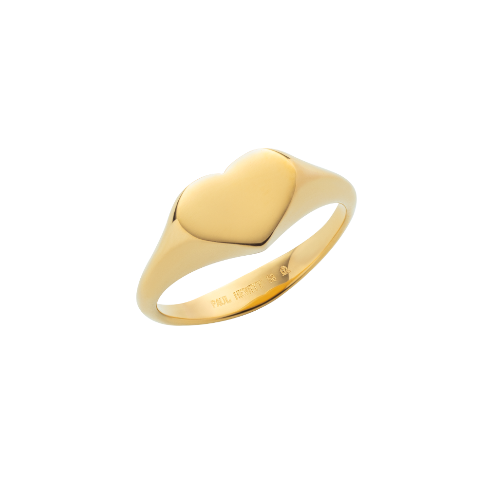 paul-hewitt-heart-ring-gold-statement-ring image 1