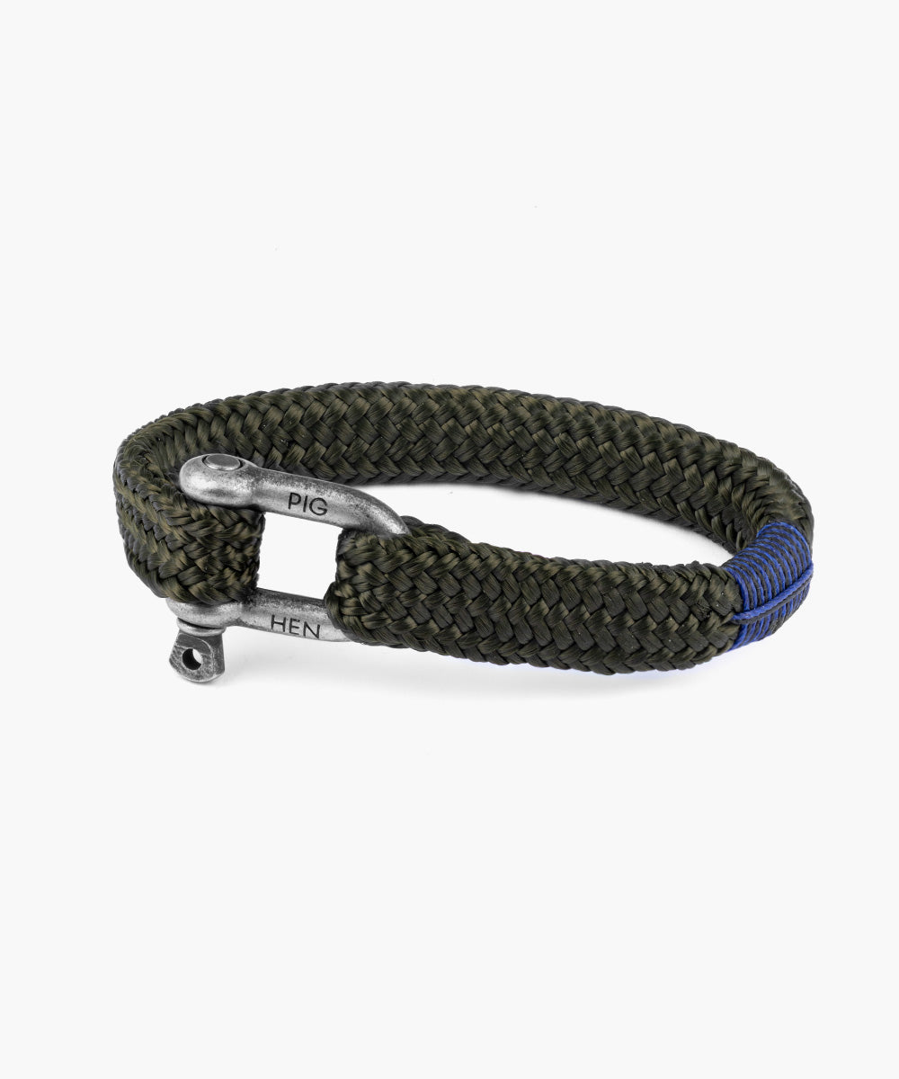 pig-hen-gorgeous-george-herren-seilarmband-army-vintage-mit-d-sch-kel image 1