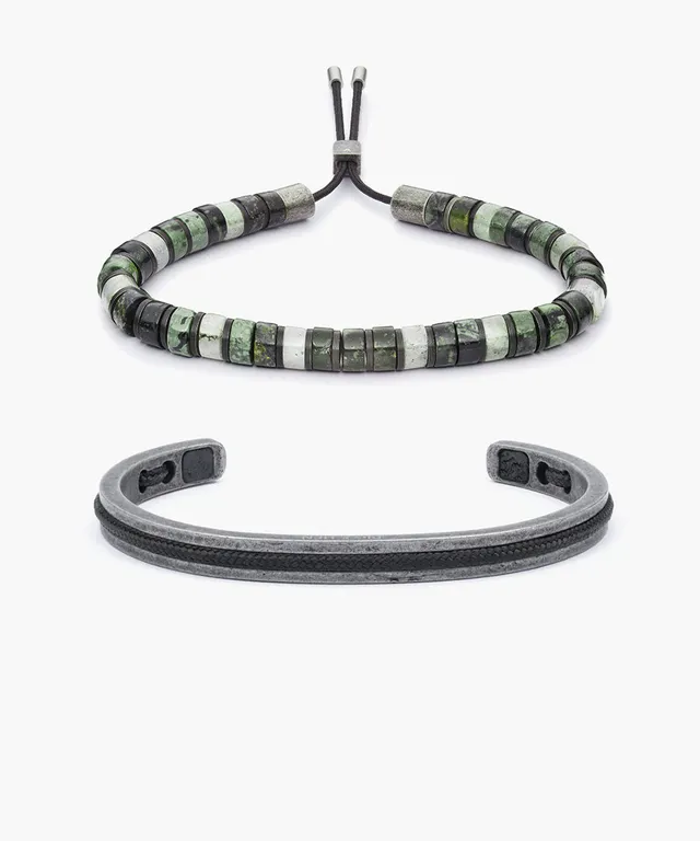 pig-hen-brontide-6mm-aspen-navarch-6mm-army-set-vintage-herren-armband-set image 1