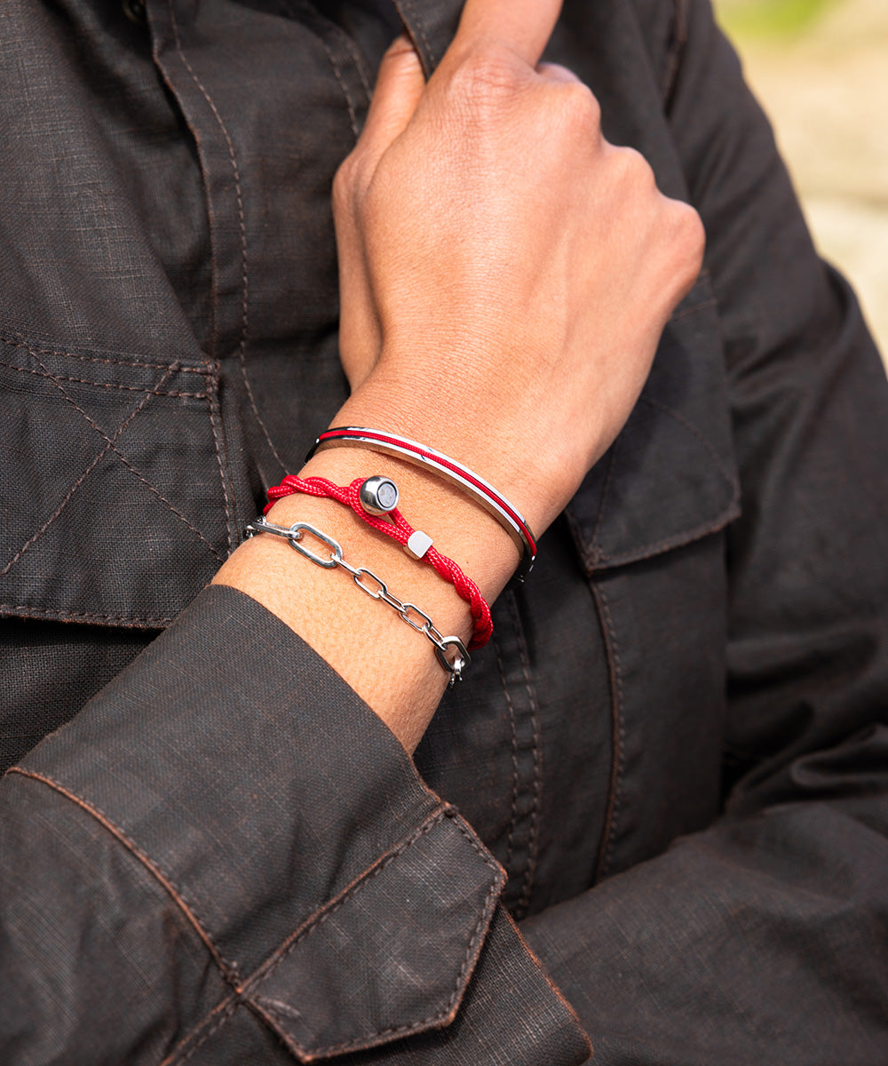 pig-hen-ed-raspberry-maya-lou-julie-armband-set-damen-rot image 3