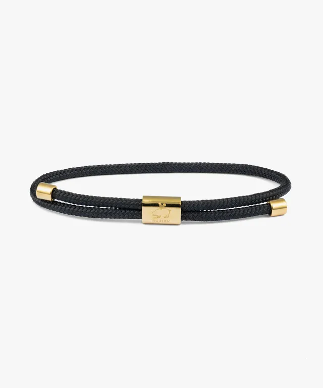 pig-hen-lewis-armband-schwarz-gold image 1