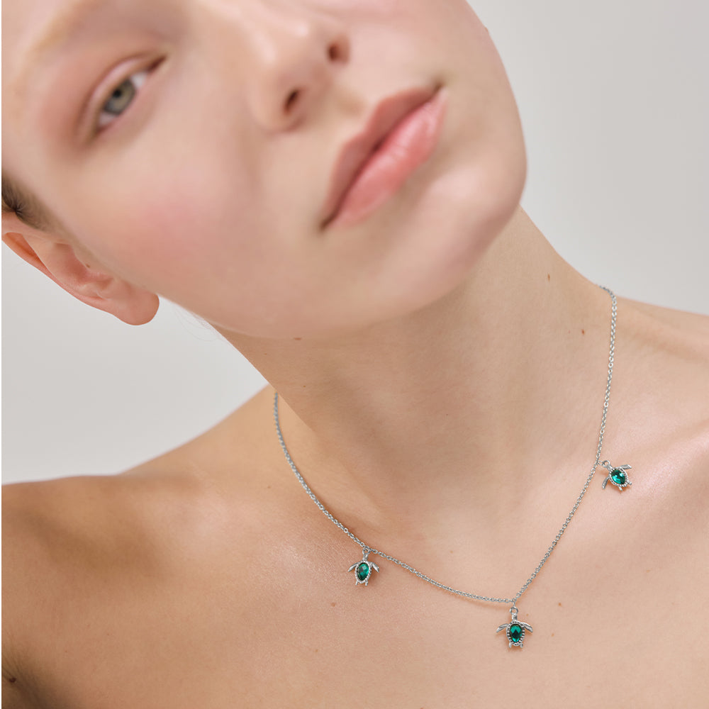 paul-hewitt-turtle-halskette-aquamarine-silber image 3