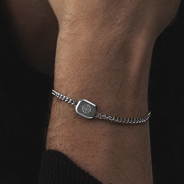 paul-hewitt-windrose-ii-armkette-silber-herren image 1