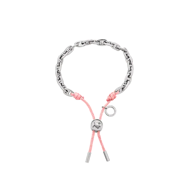 paul-hewitt-turtle-anchor-chain-armband-silber-rosa image 1