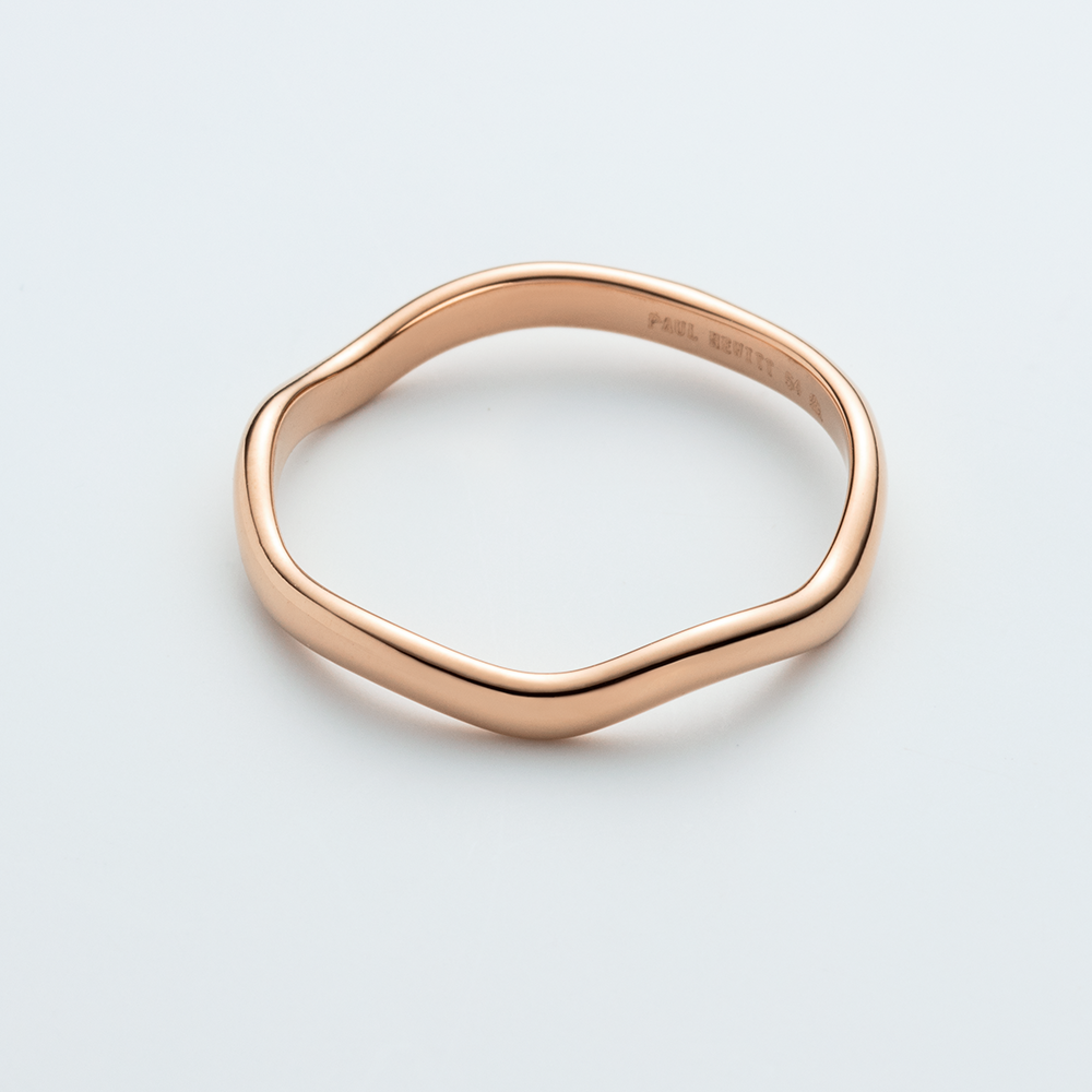paul-hewitt-waves-mono-ring-ros-gold image 3