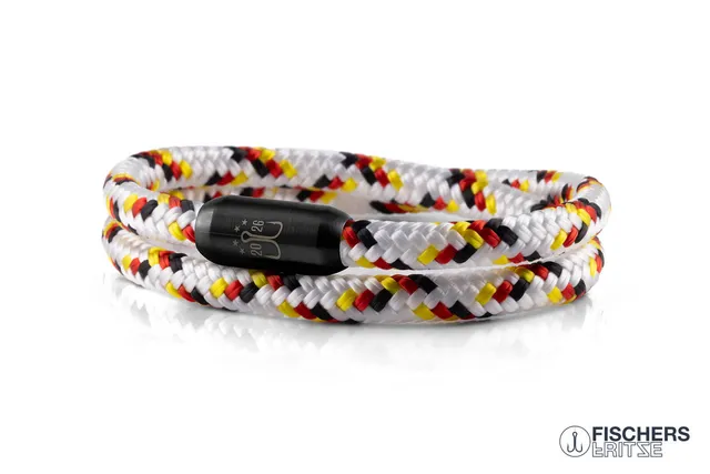 fischers-fritze-torpedogarnele-wm-edition-2026-deutschland-segeltau-armband image 1
