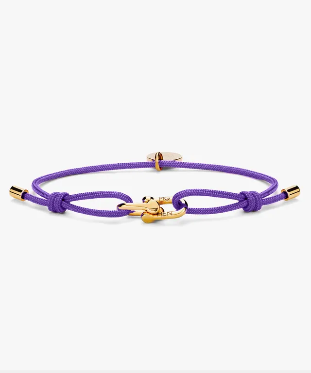 pig-hen-mia-damen-armband-royal-purple-gold image 1
