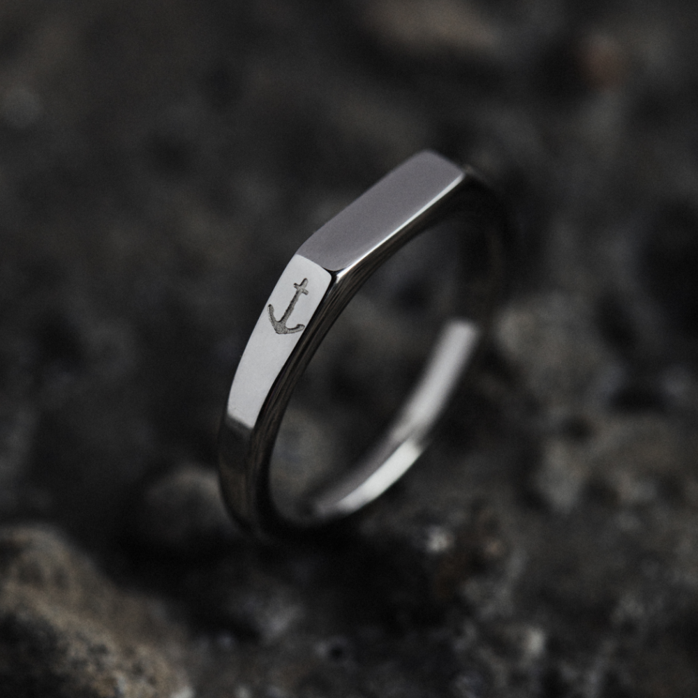 paul-hewitt-slim-signet-ring-silber-herren-siegelring-ocean-steel image 6