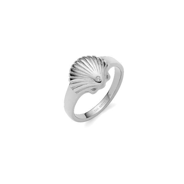 paul-hewitt-la-mer-toujours-scallop-ring-silber image 1