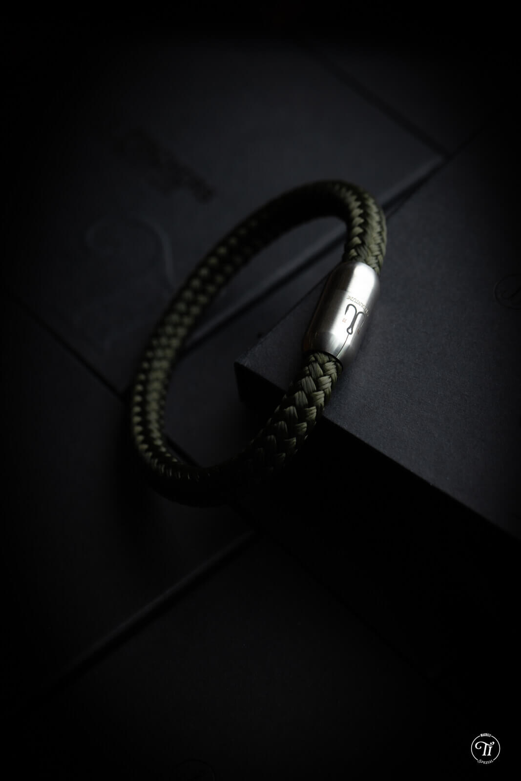 fischers-fritze-makrele-spezial-svan-segeltau-armband-khaki-titan image 3
