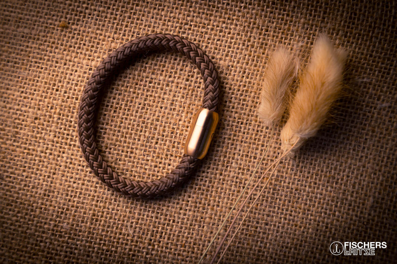 fischers-fritze-k-nigsmakrele-zimon-segeltau-armband-8mm-zimtbraun image 4
