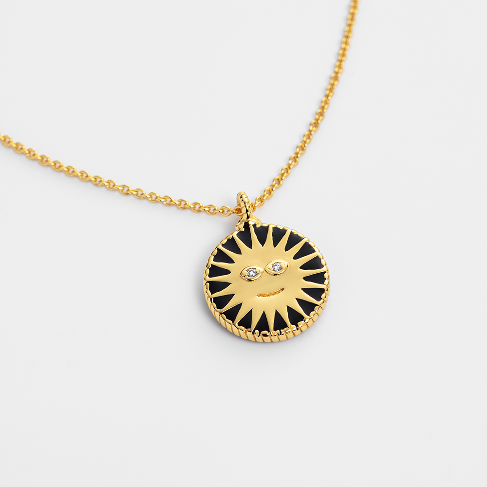paul-hewitt-sumos-halskette-gold-night-black-m-nz-kette-sonne-mond-sterne image 5