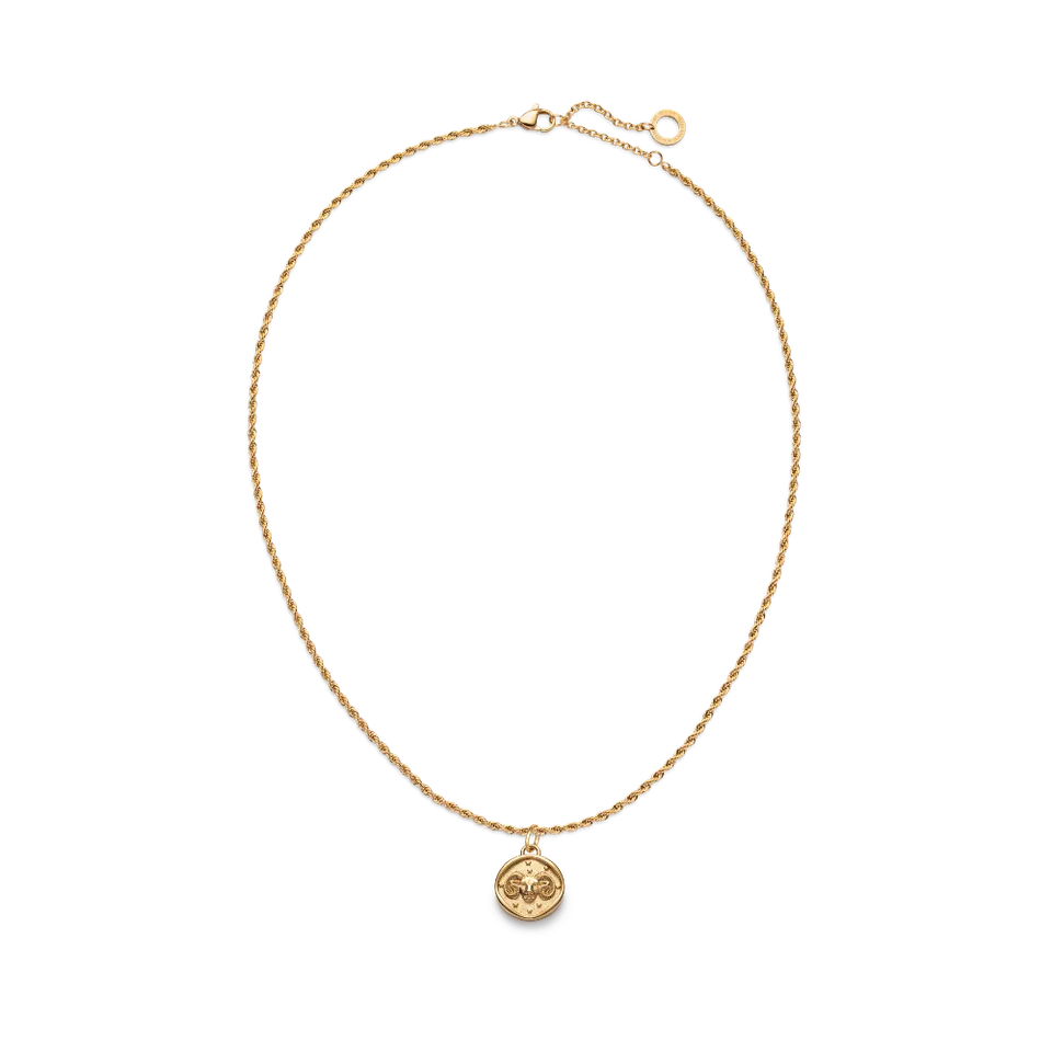 paul-hewitt-set-aries-charm-und-halskette-gold image 1