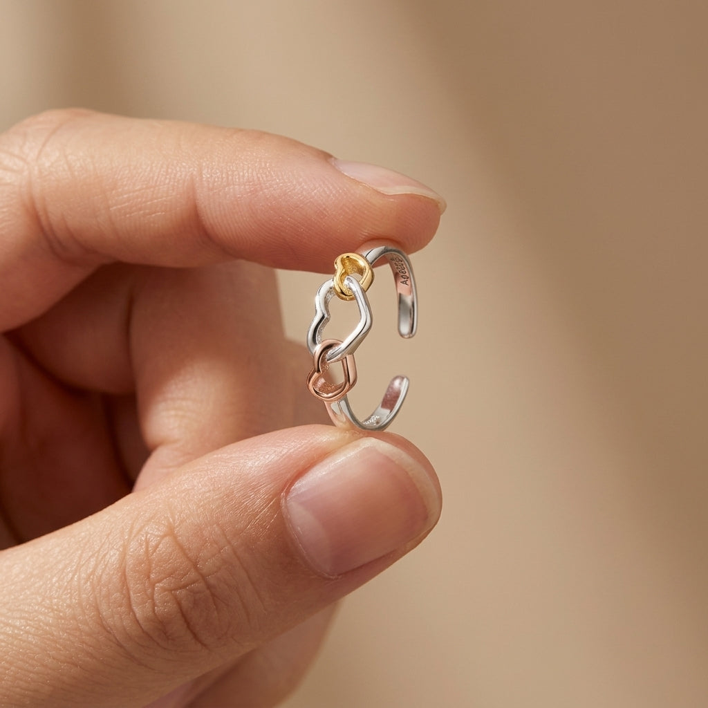 engelsrufer-ring-925er-silber-with-love-tricolor image 3