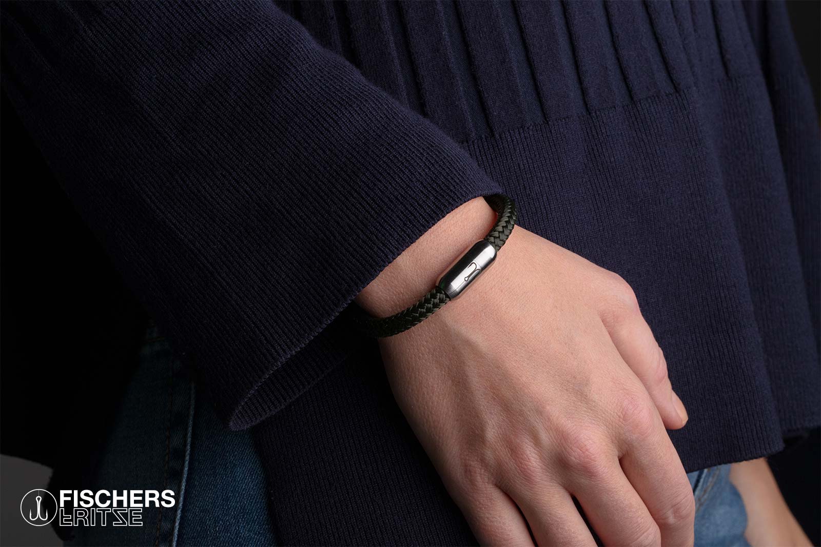 fischers-fritze-krabbe-loreen-armband-olivgr-n image 8