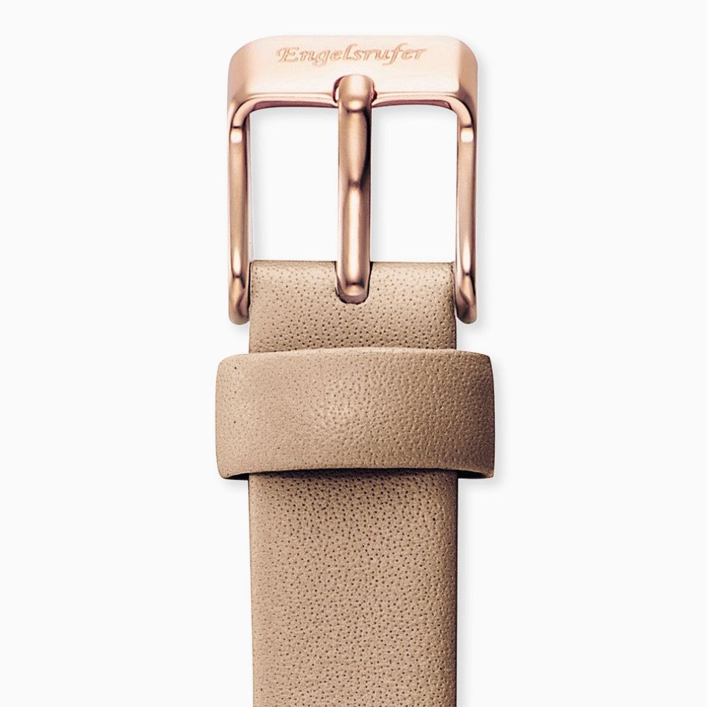 engelsrufer-lederarmband-braun-14-mm-mit-edelstahl-verschluss-ros-gold image 3