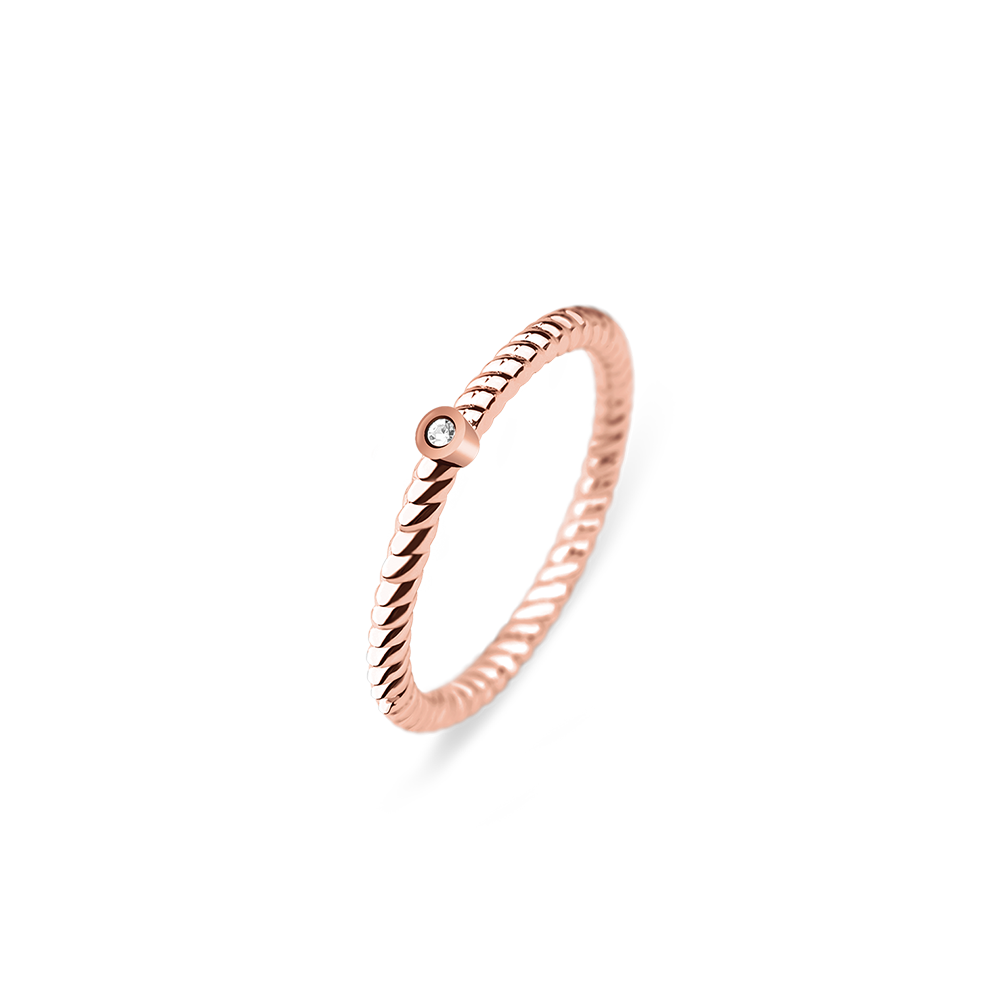 paul-hewitt-north-star-ring-ros-gold-filigraner-ring-mit-swarovski-stein image 1