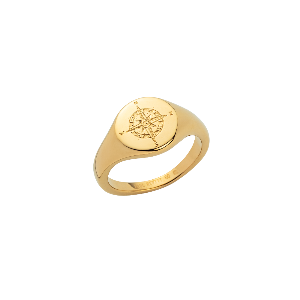 paul-hewitt-signet-ring-windrose-gold image 1