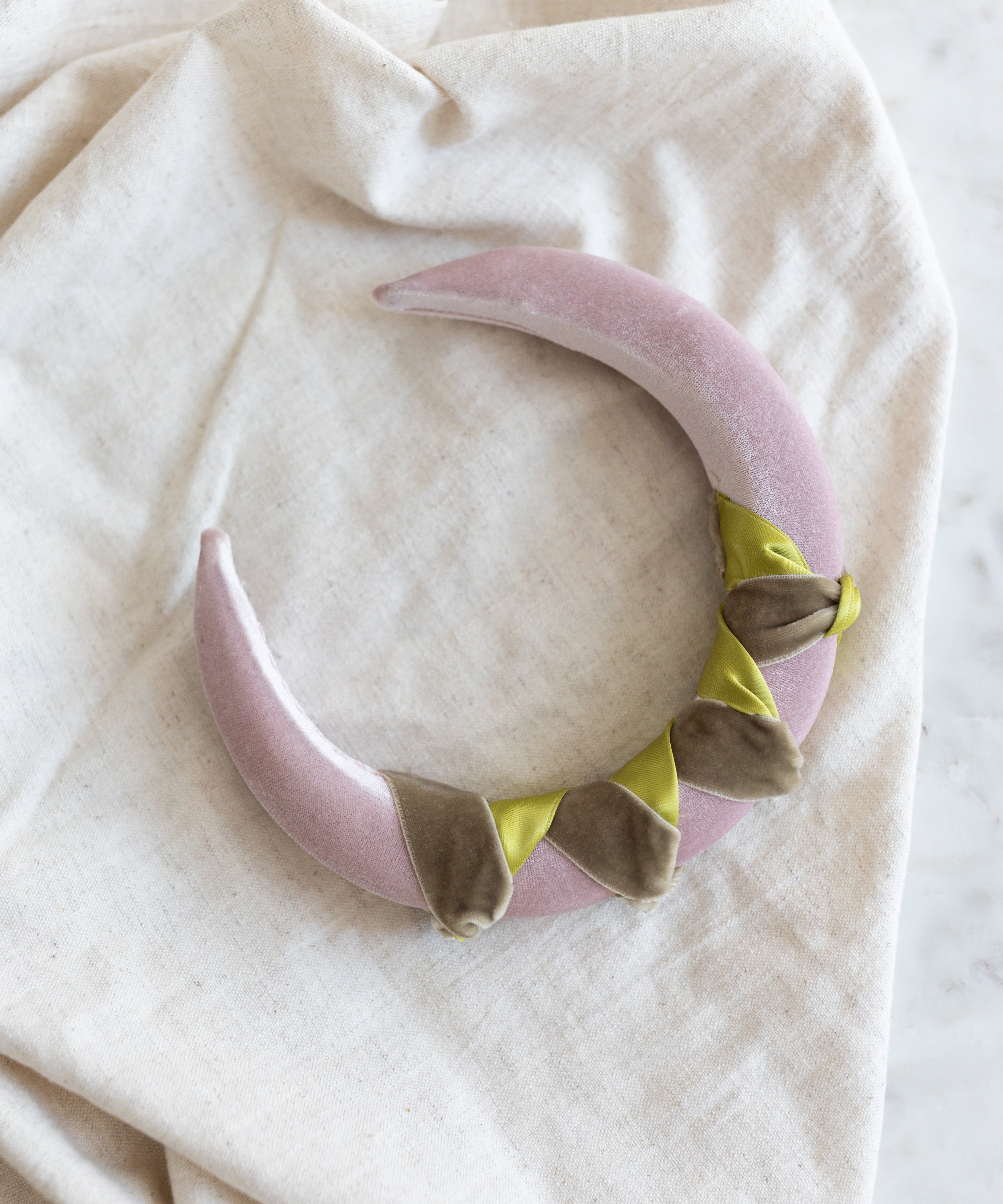 wald-berlin-headband-knot-rose-samt-haarband image 3