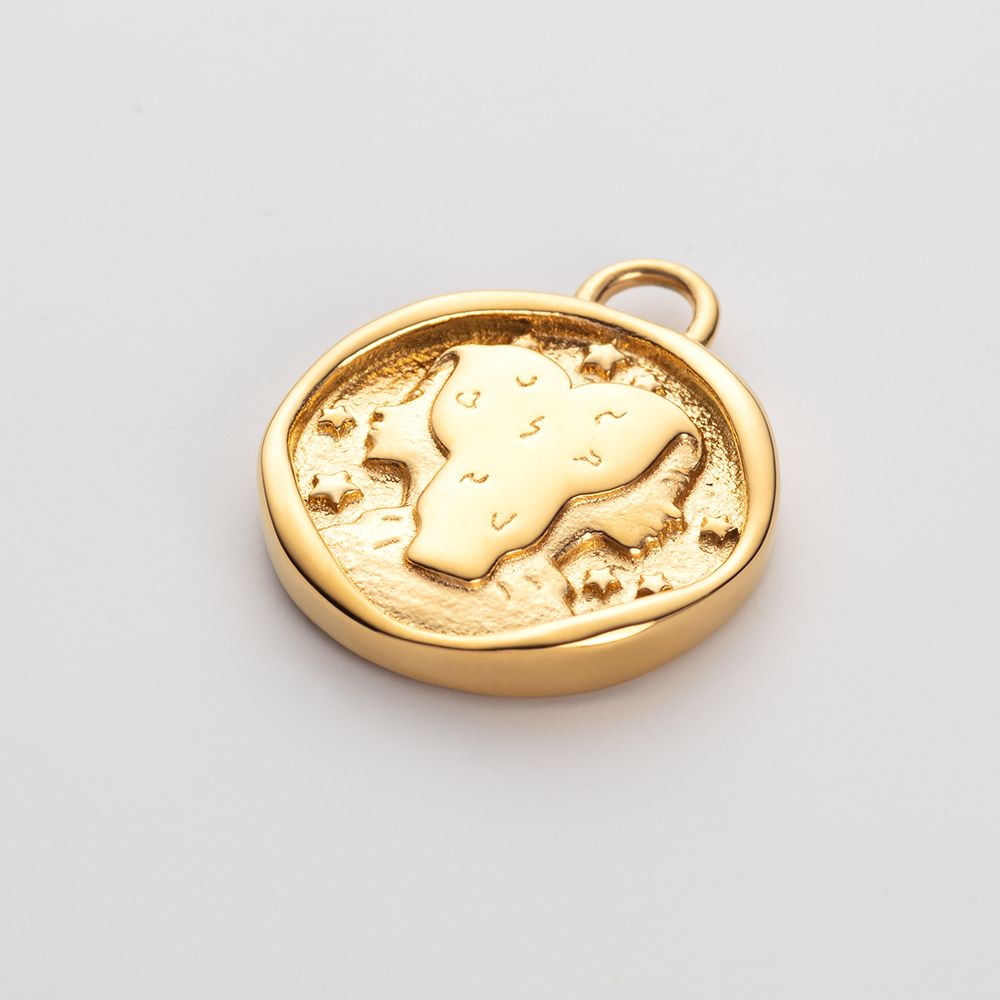 paul-hewitt-gemini-charm-und-halskette-gold-set image 4