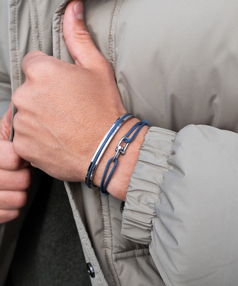 pig-hen-daunting-dean-herren-seilarmband-ash-blue-silber-verstellbar image 2