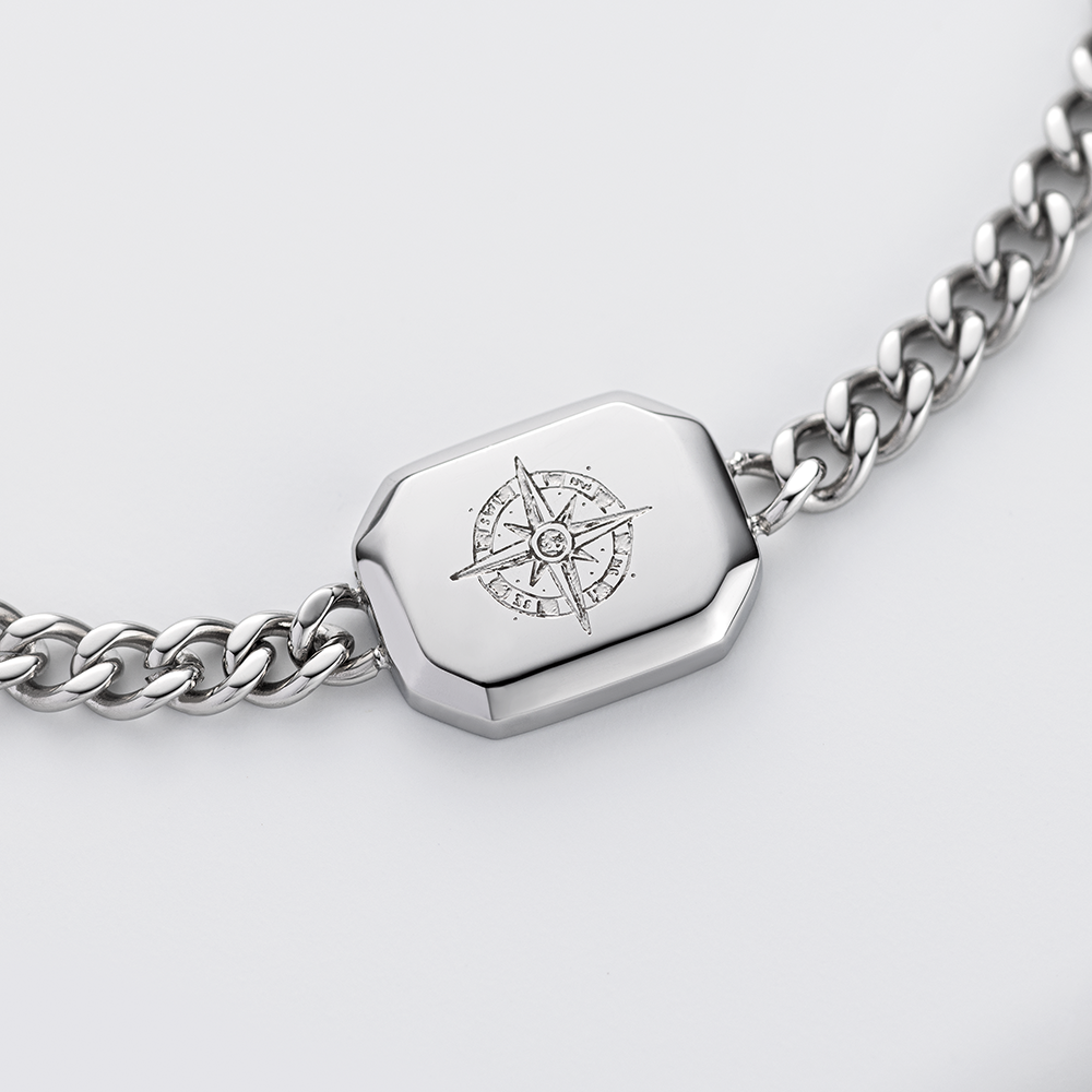 paul-hewitt-windrose-ii-armkette-silber-herren image 3