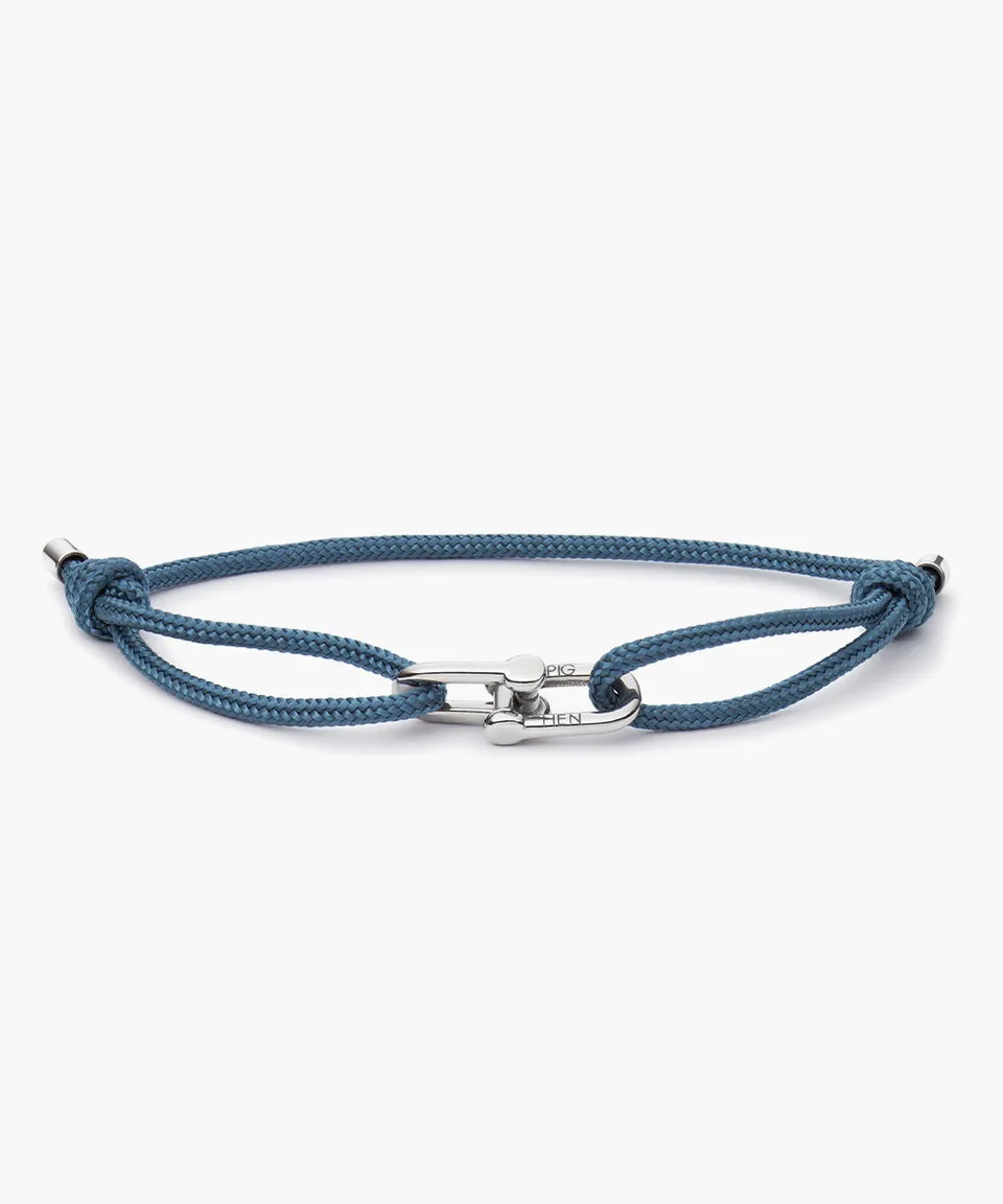 pig-hen-daunting-dean-herren-seilarmband-ash-blue-silber-verstellbar image 1