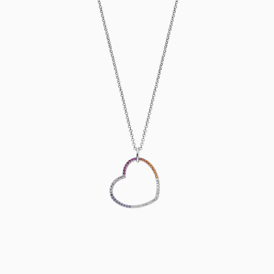 engelsrufer-halskette-925er-silber-herz-mit-zirkonia-multicolor image 1