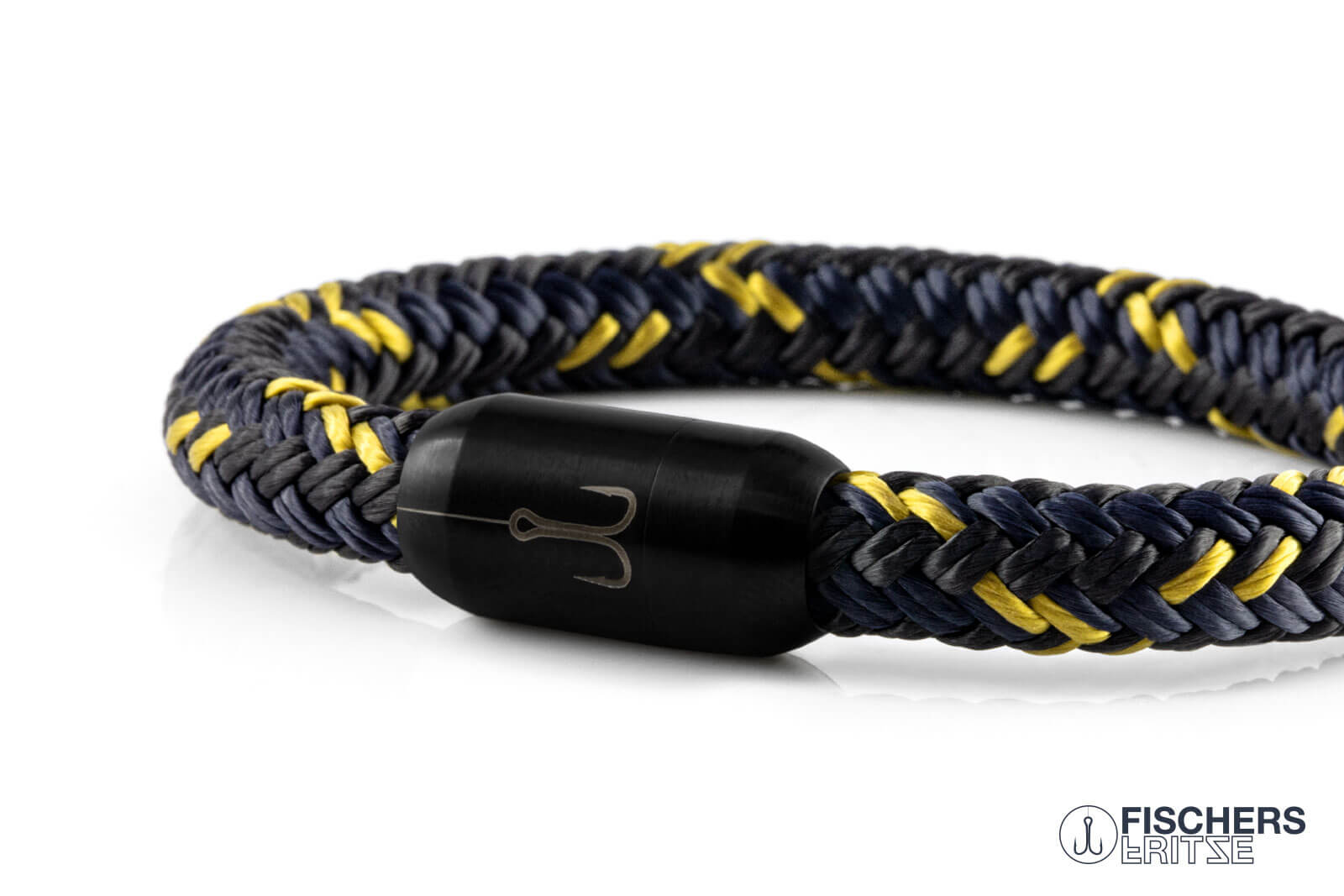 fischers-fritze-torpedomakrele-constantin-armband-schwarz-marineblau-currygelb image 6