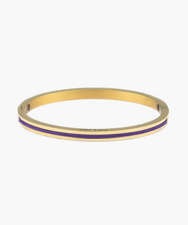 pig-hen-maya-lou-armreif-royal-purple-gold-f-r-damen image 1