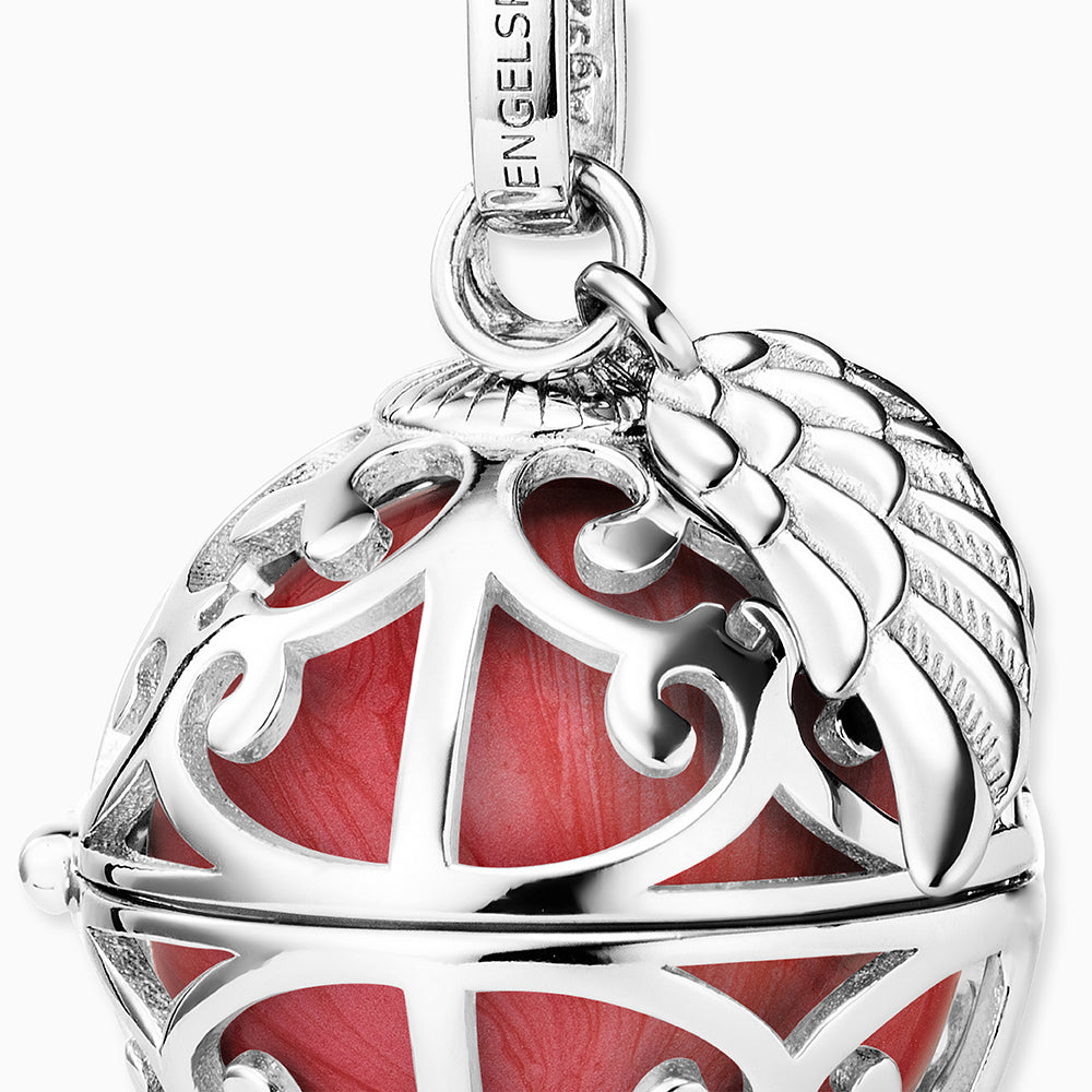 engelsrufer-fl-gel-anh-nger-925er-silber-mit-klangkugel-perlmutt-rot image 4