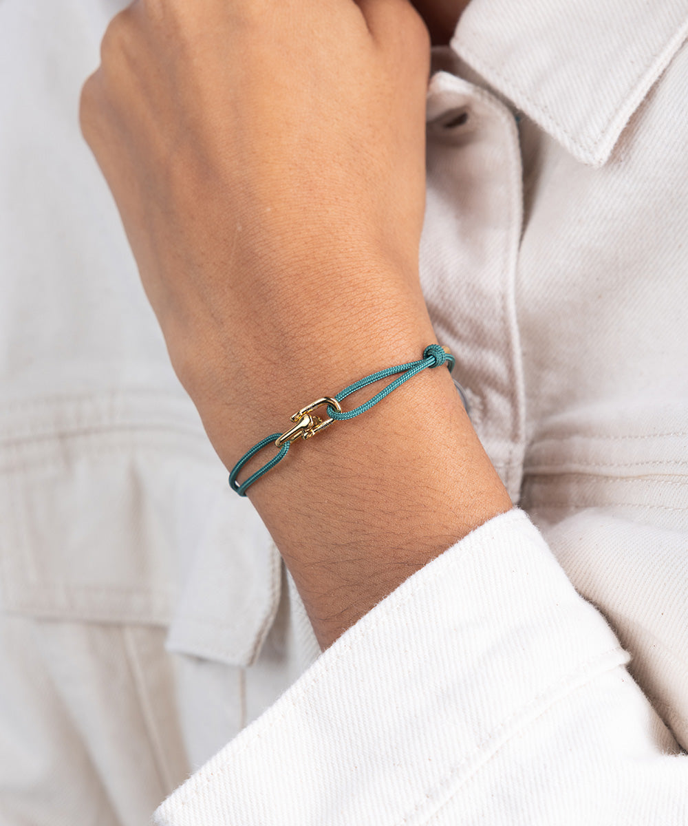 pig-hen-mia-patina-green-gold-damen-armband image 4