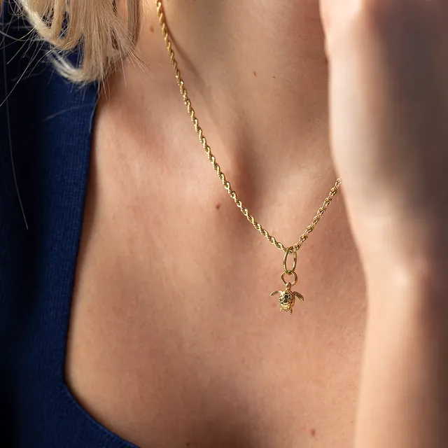 paul-hewitt-turtle-halskette-gold-schildkr-ten-anh-nger-charm-kette-damen image 1