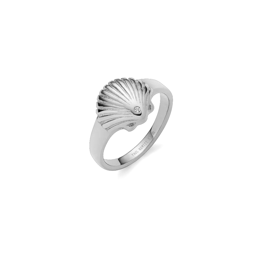 paul-hewitt-la-mer-toujours-scallop-ring-silber image 1