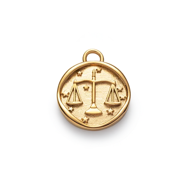 paul-hewitt-libra-charm-gold-zodiac-anh-nger-waage image 1