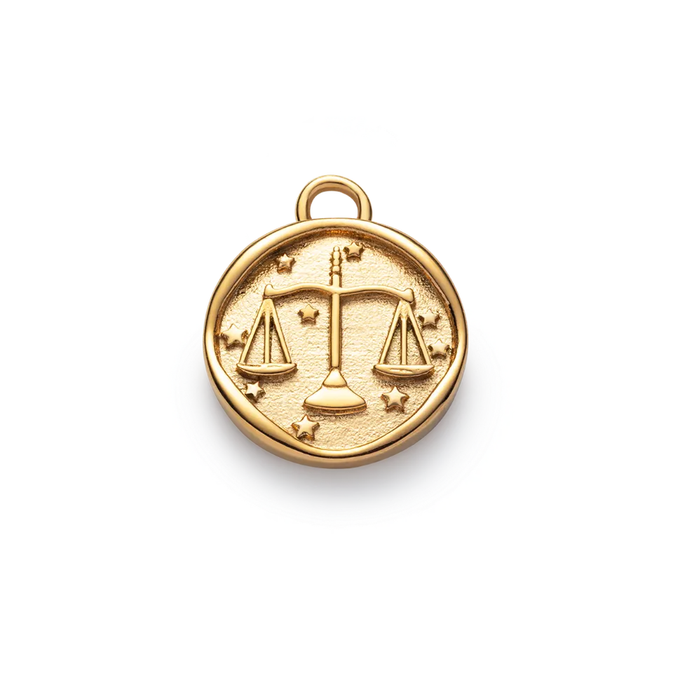 paul-hewitt-libra-charm-gold-zodiac-anh-nger-waage image 1
