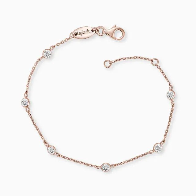 engelsrufer-armband-925er-silber-moonlight-little-moon-mit-zirkonia-ros-gold image 1