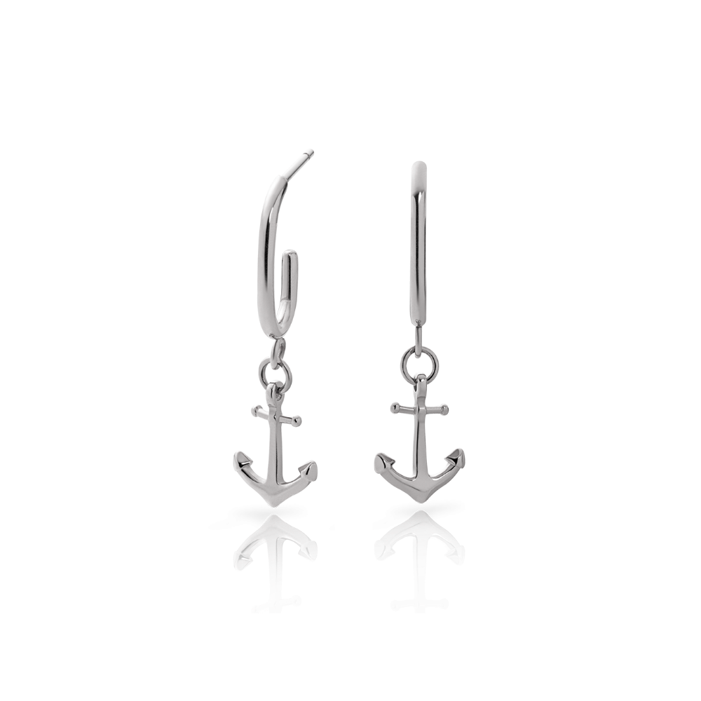 paul-hewitt-the-anchor-ii-hoops-ohrring-silber-maritime-creolen-damen image 1