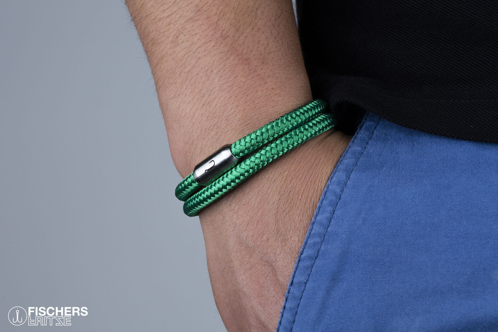 fischers-fritze-garnele-elias-armband-gr-n image 5