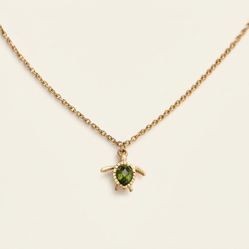 paul-hewitt-turtle-mono-halskette-gold-damen-kette-mit-schildkr-te image 2