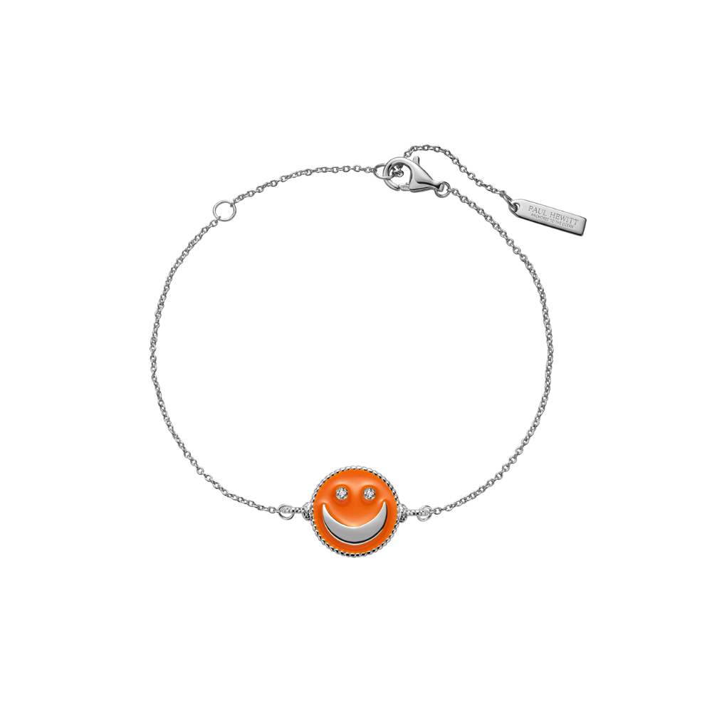paul-hewitt-sumos-armkette-silber-bright-orange-damen-armband-sun-moon-stars image 1