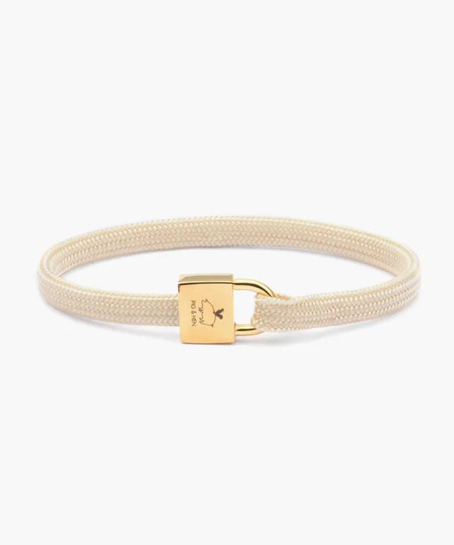 pig-hen-billy-damen-seilarmband-ivory-gold image 1