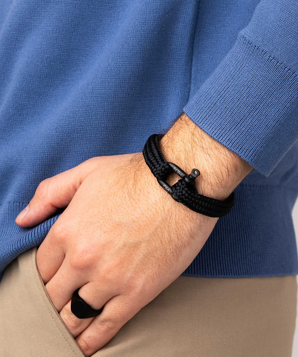 pig-hen-gorgeous-george-armband-schwarz-schwarz image 3