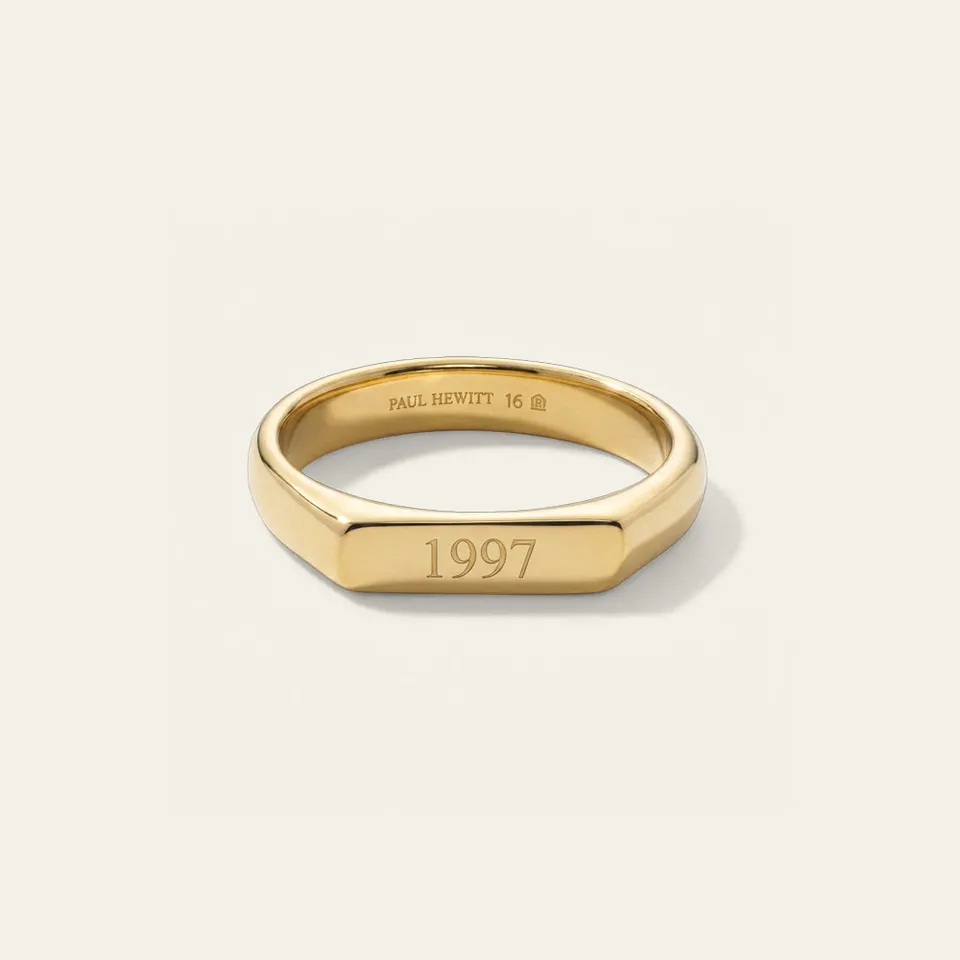 paul-hewitt-slim-signet-ring-gold-damen image 1
