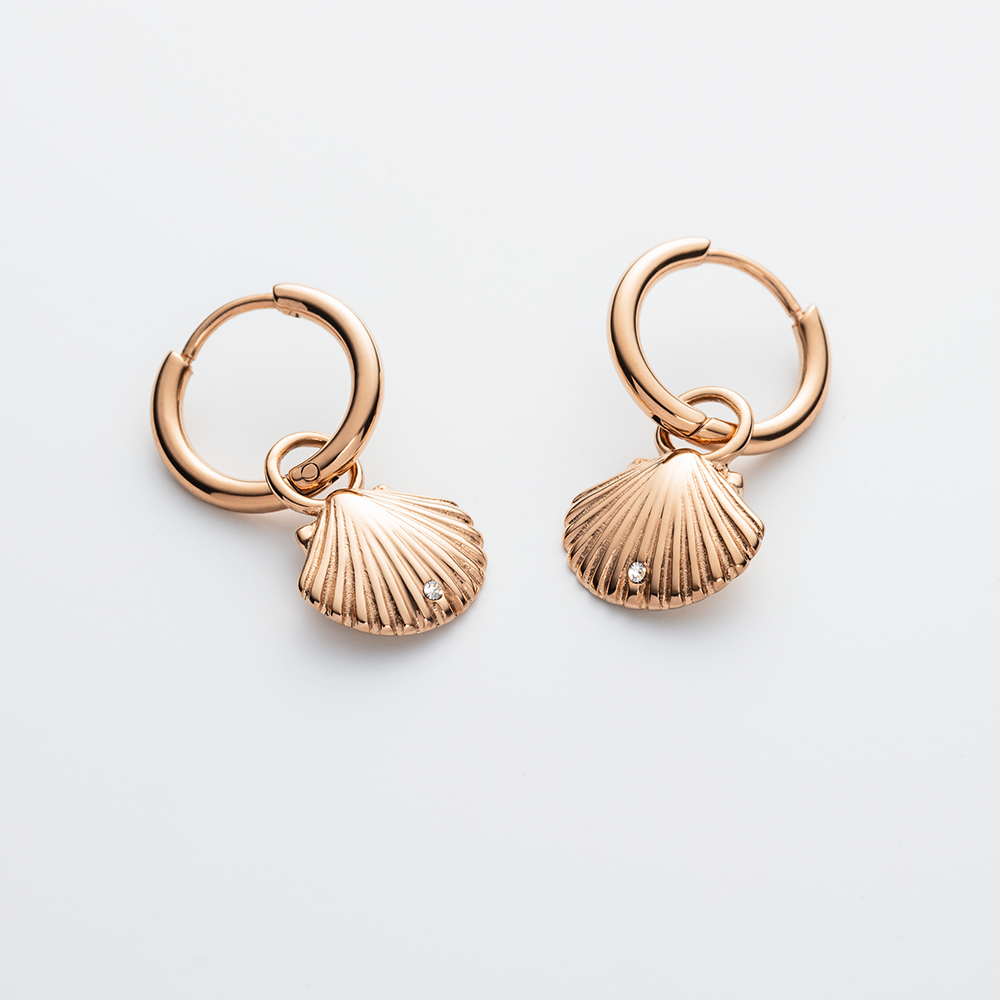 paul-hewitt-scallop-ohrring-ros-gold image 2