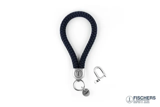 fischers-fritze-dicker-hering-henry-schl-sselanh-nger-marineblau-8mm image 1