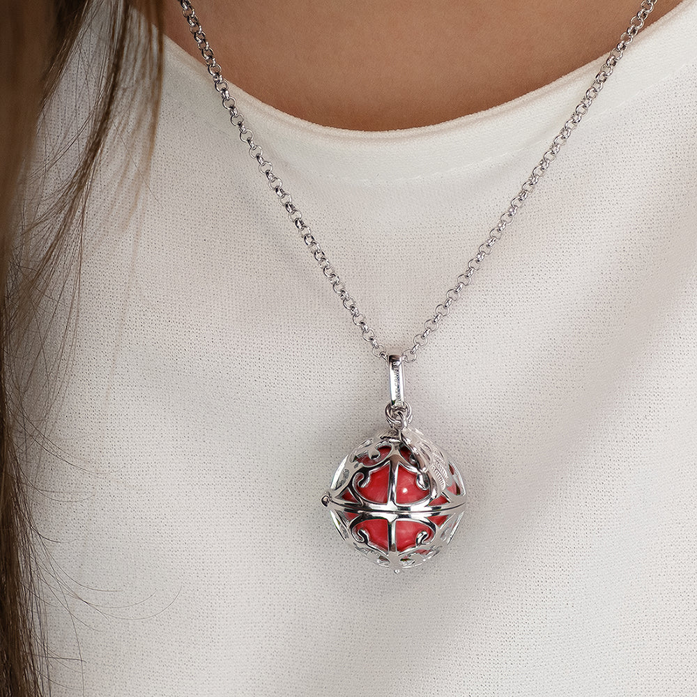 engelsrufer-fl-gel-anh-nger-925er-silber-mit-klangkugel-perlmutt-rot image 3