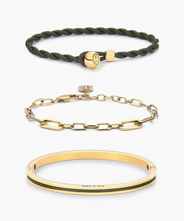 pig-hen-ed-army-maya-lou-julie-armband-set-gold image 1