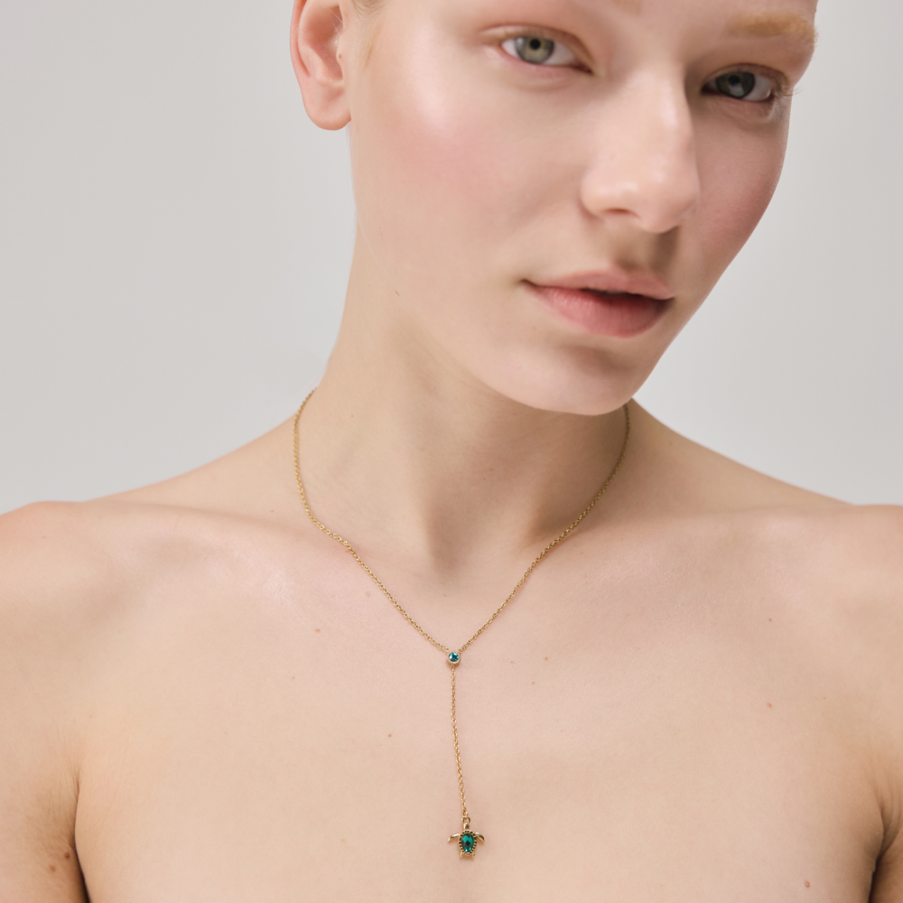 paul-hewitt-turtle-y-halskette-aquamarine-gold image 2